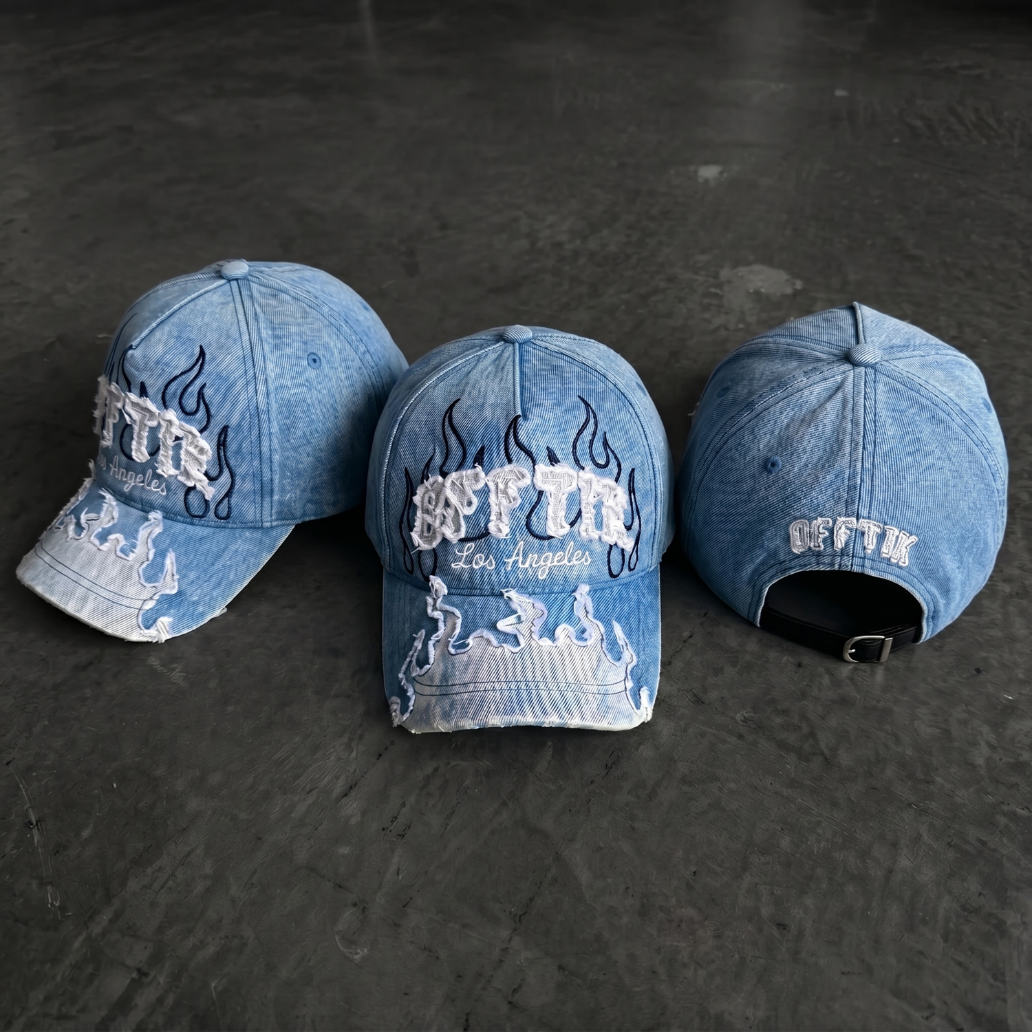 A-Frame Denim Trucker Cap