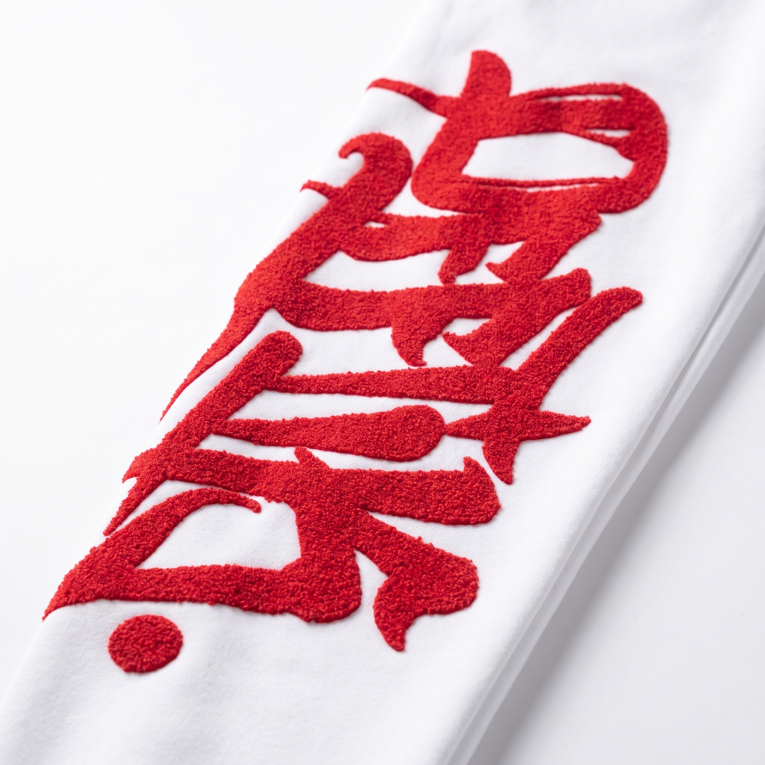 Signature Trackies White/Red