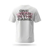 1 Year Anniversary Tee White/Pink