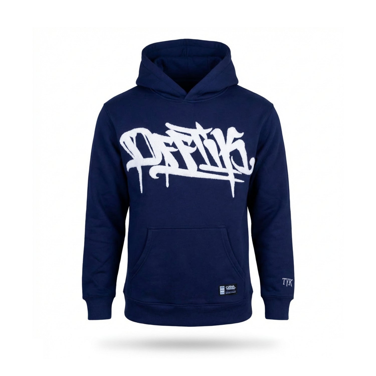 Signature Hoodie Navy/White