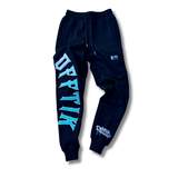 Prime Fade Trackies Black/Aqua