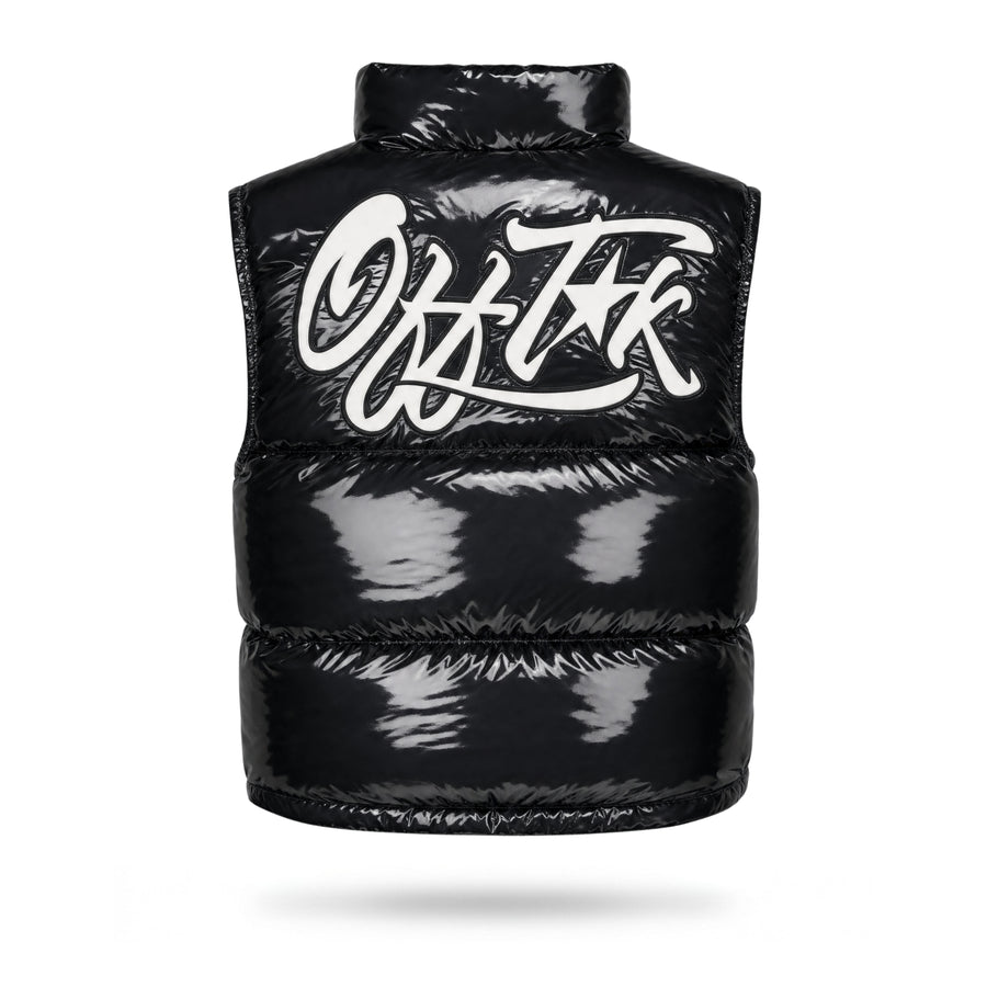 Allstarz Puffer Vest Black/White