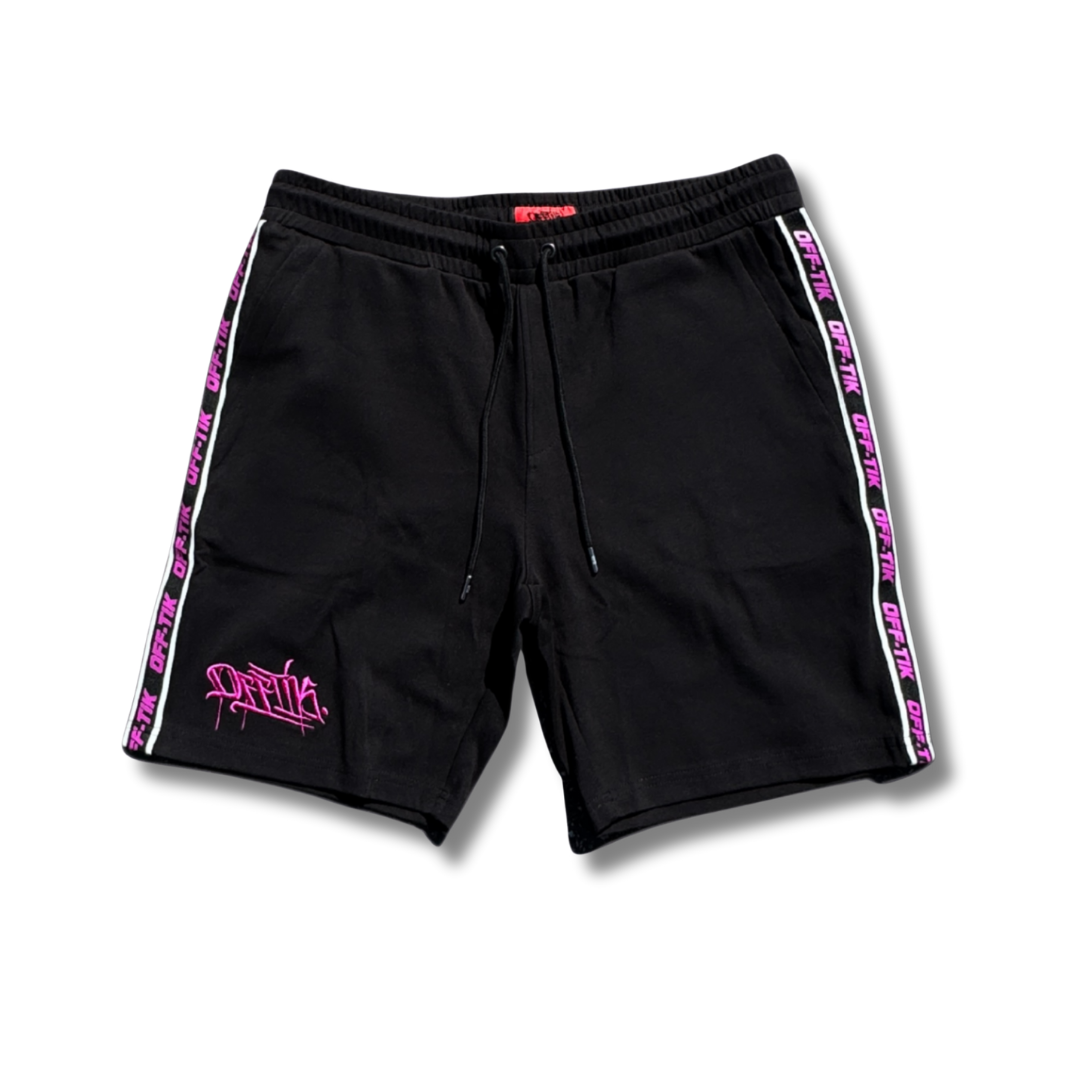 Signature Shorts - Black/Pink