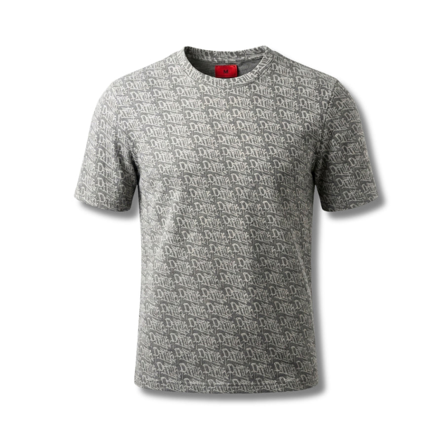 Monogram Tee Grey