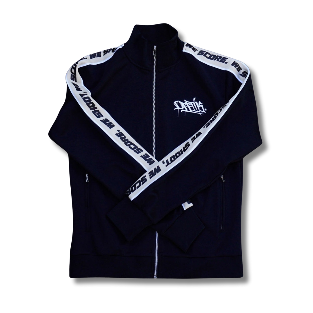 SNS Trak Jacket - Black/Beige