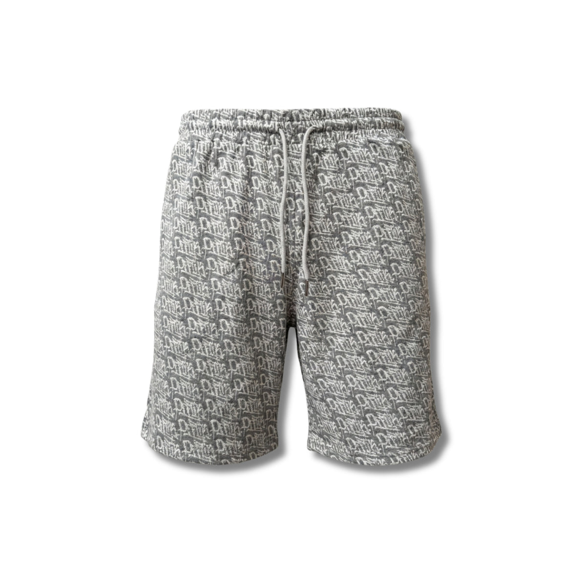 Monogram Shorts Grey
