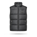Monogram Puffer Vest Black/Charcoal