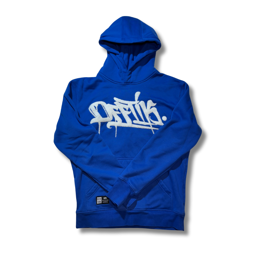 Signature Hoodie Blue/White