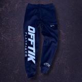 Playmaker Trackies Navy/White