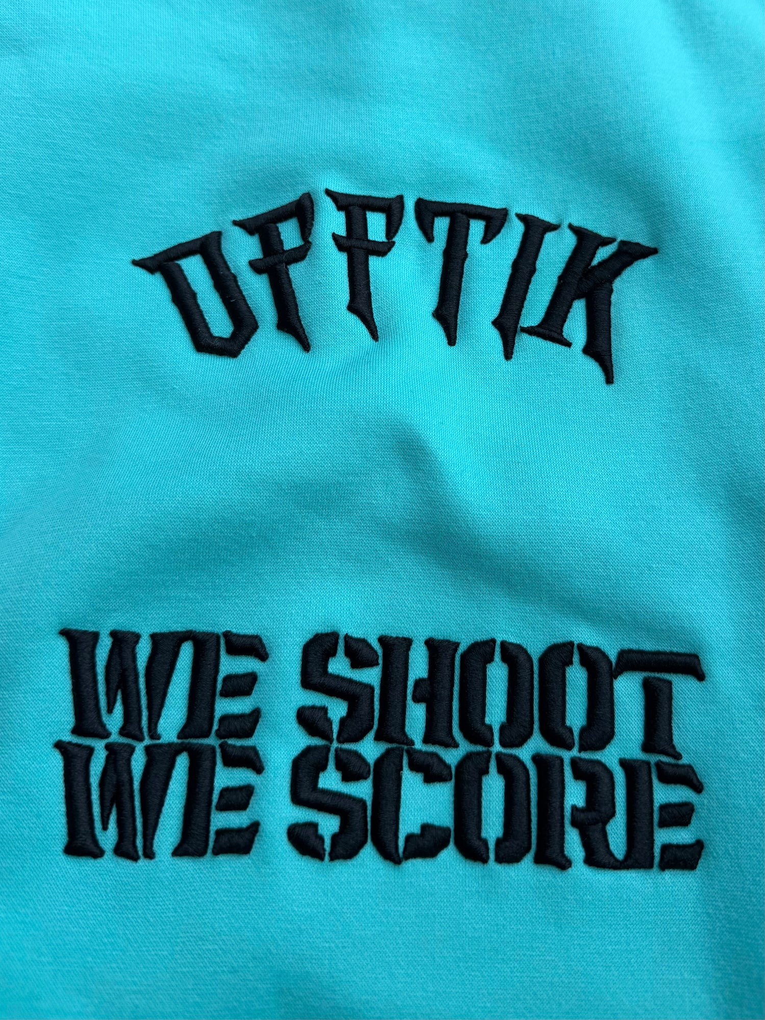 Core Logo Trackies Aqua/Black