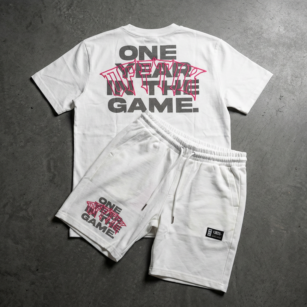 1 Year Anniversary Tee White/Pink