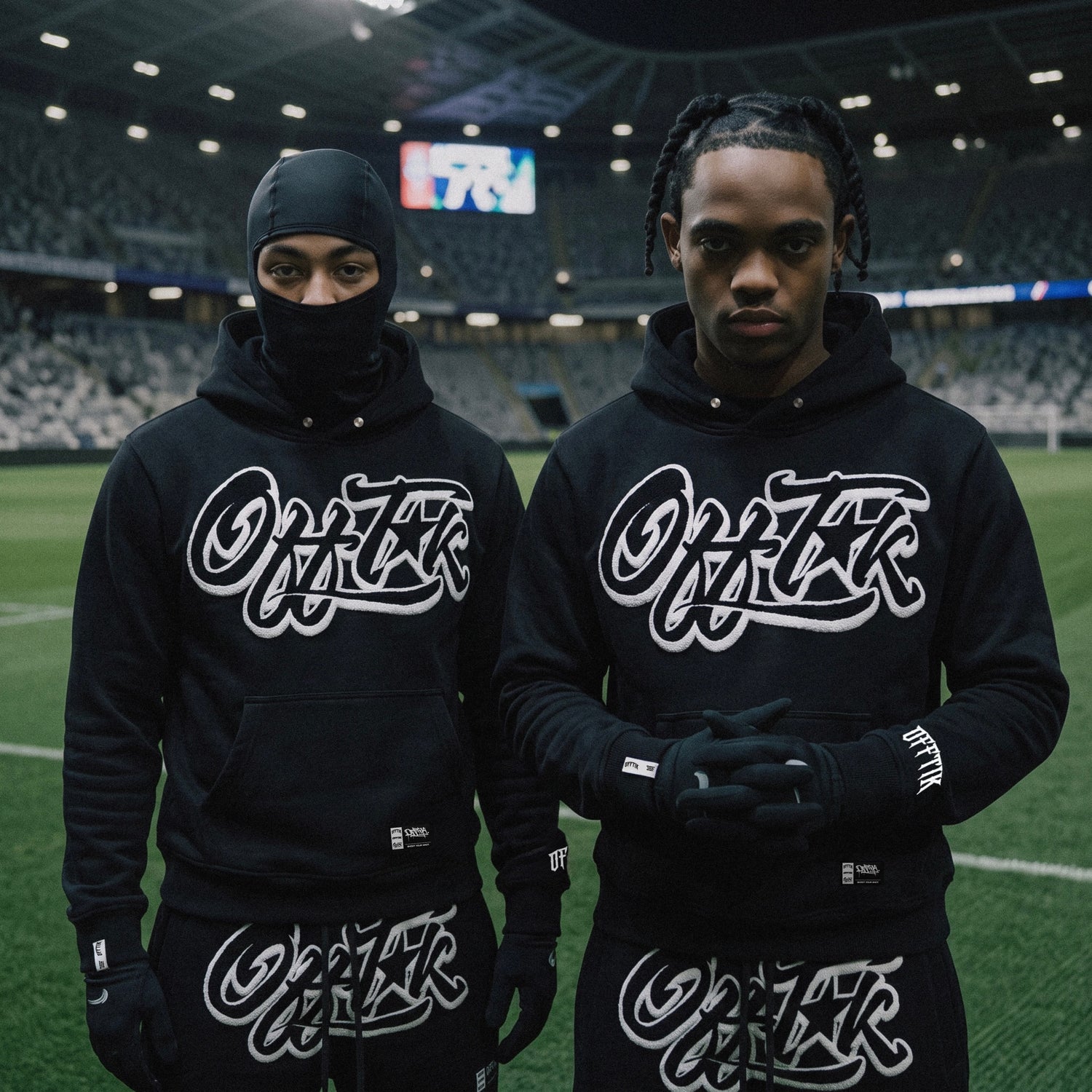 Allstarz Hoodie Black/White