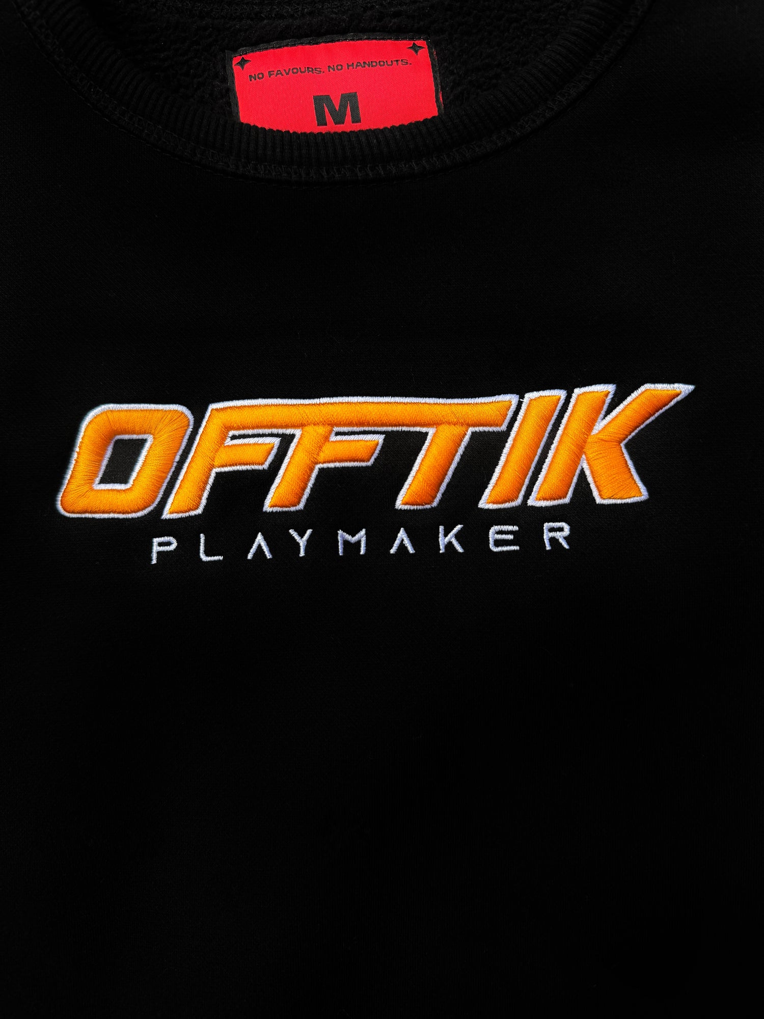 Playmaker Crewneck - Blk/Org