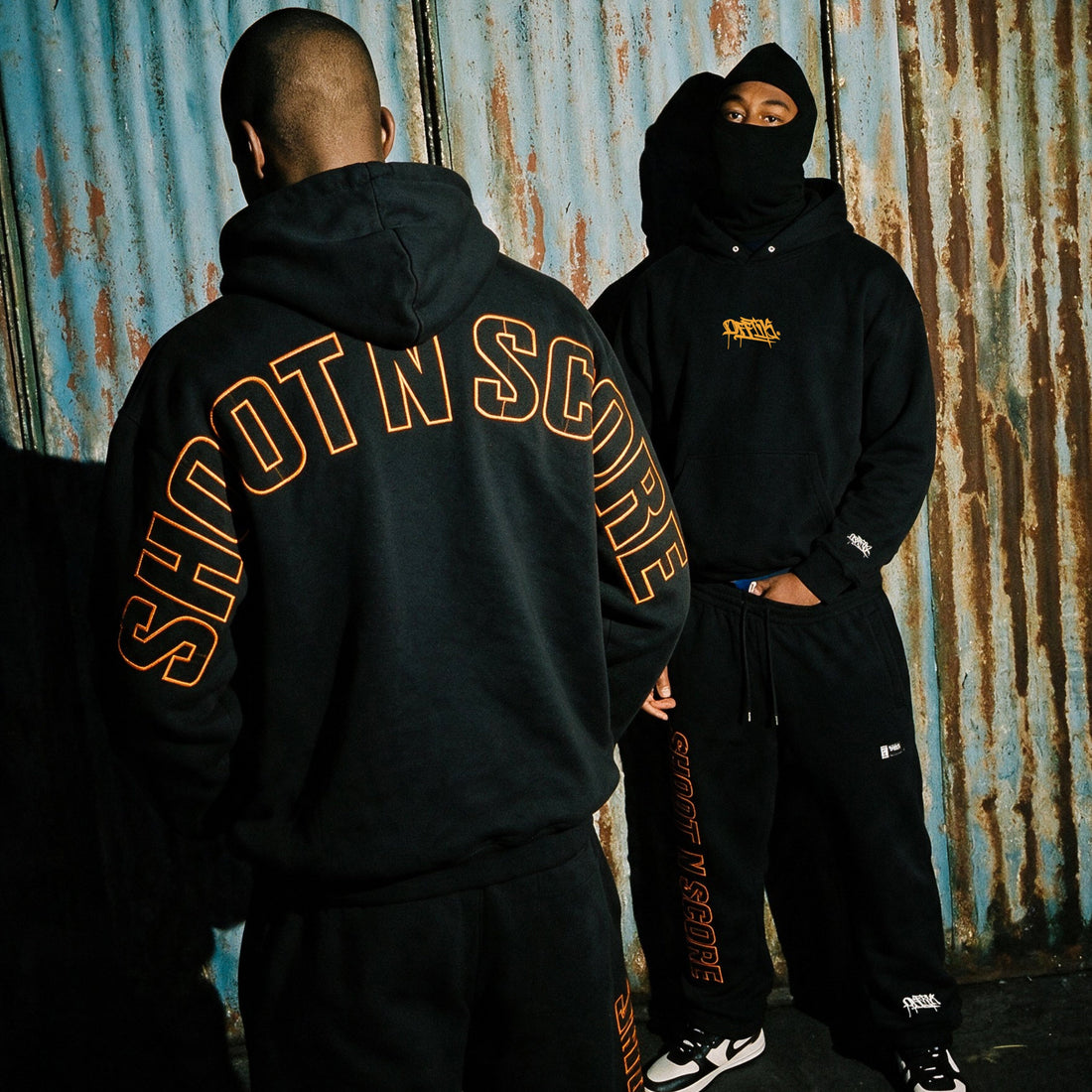 SNS Hoodie Black/Orange, image 4