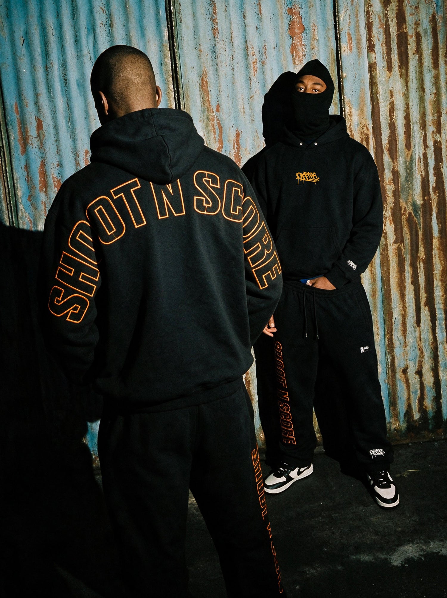 SNS Trackies Black/Orange