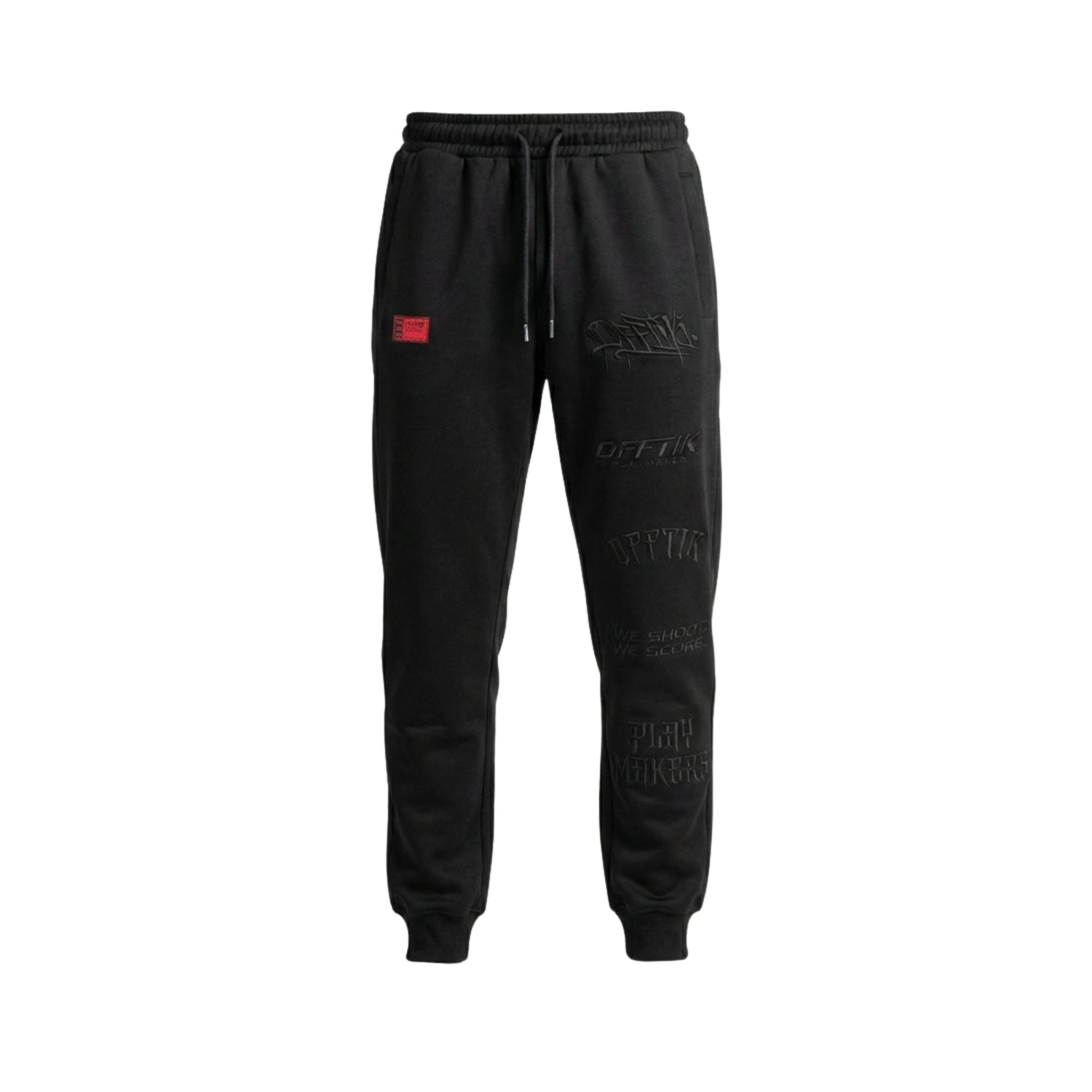 Core Logo Trackies Black/Black