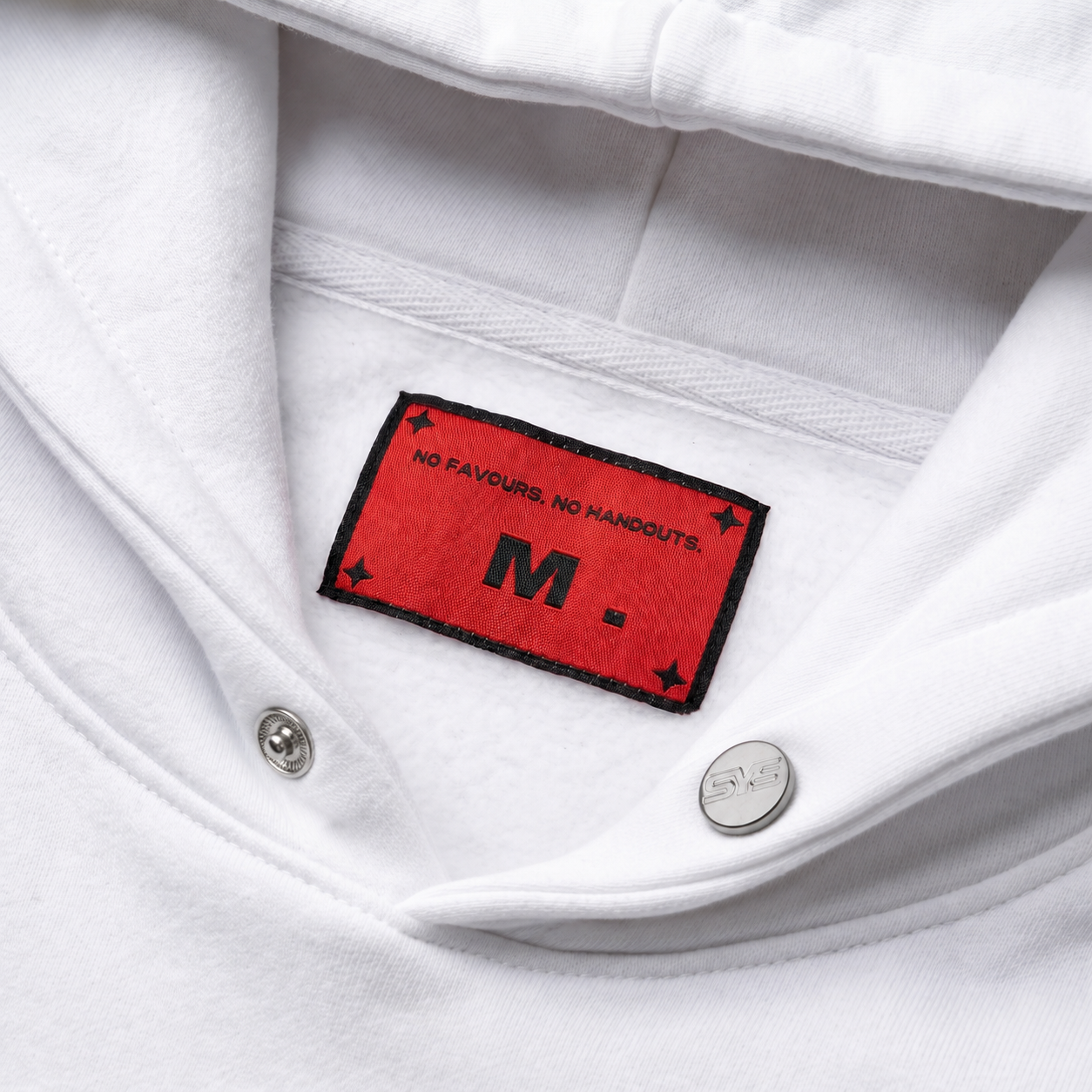 Two-Tone Hoodie White/Pink