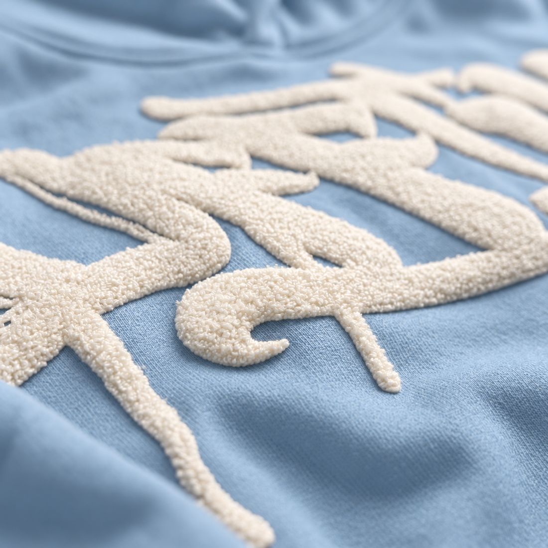 Signature Hoodie Blue/White, image 3