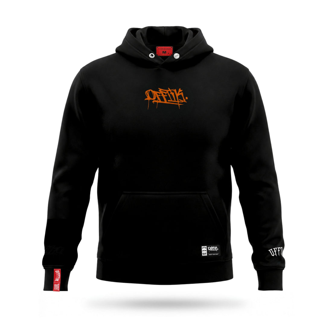 SNS Hoodie Black/Orange, image 2