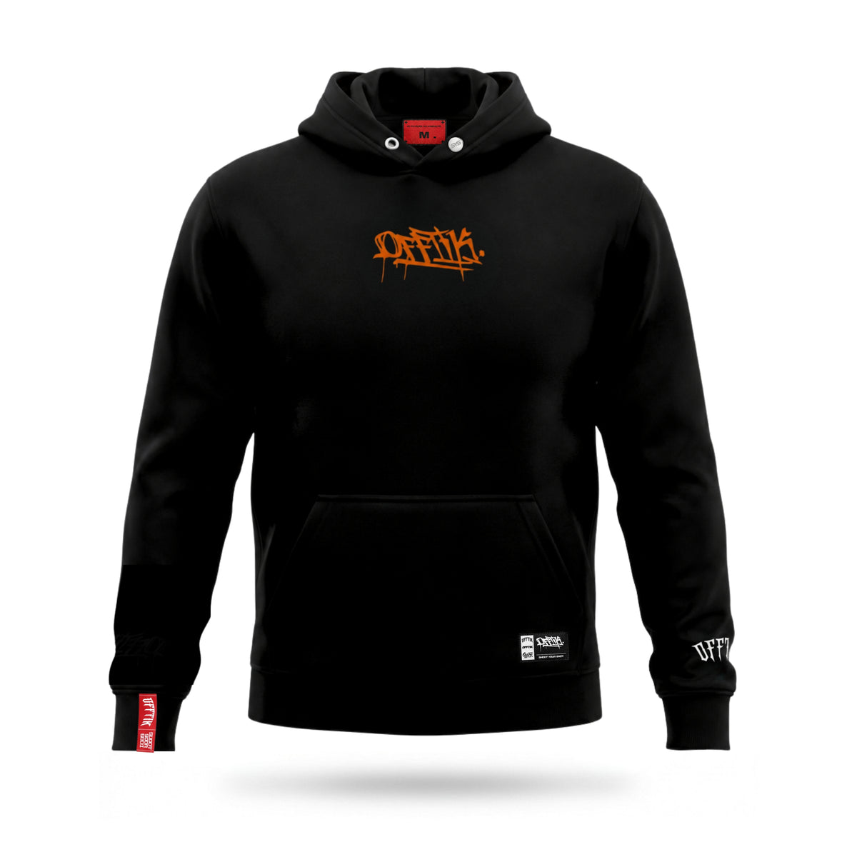 SNS Hoodie Black/Orange, image 2