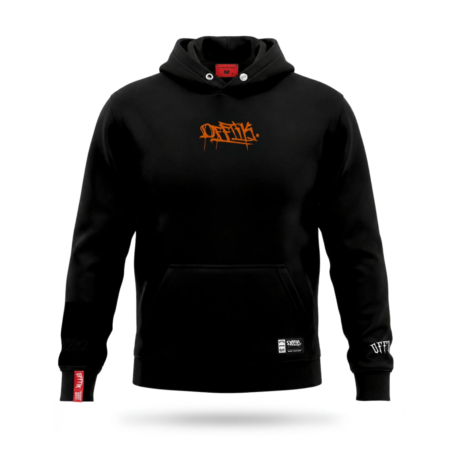 SNS Hoodie Black/Orange