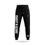 Shoot 'N' Score Trackies Black/White