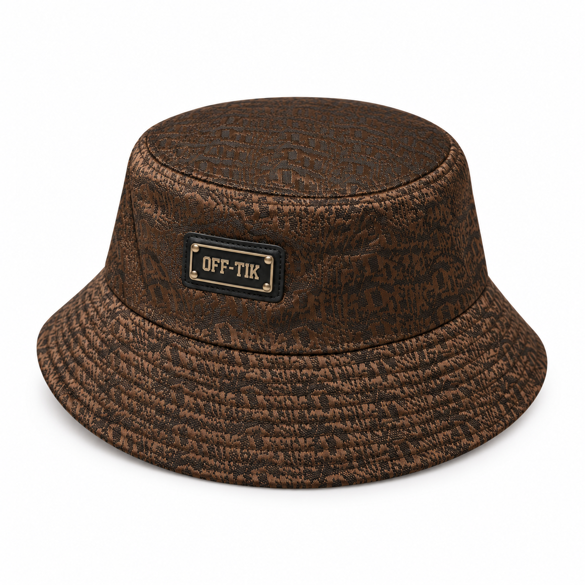 Monogram Bucket Hat Espresso, image 3
