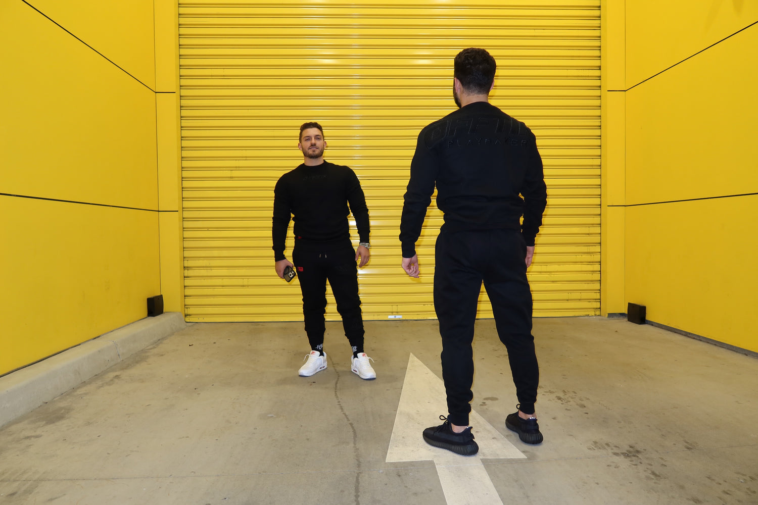 Playmaker Crewneck Black/Black