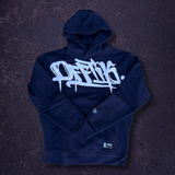 Signature Hoodie Navy/White