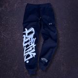 Signature Trackies Navy/White