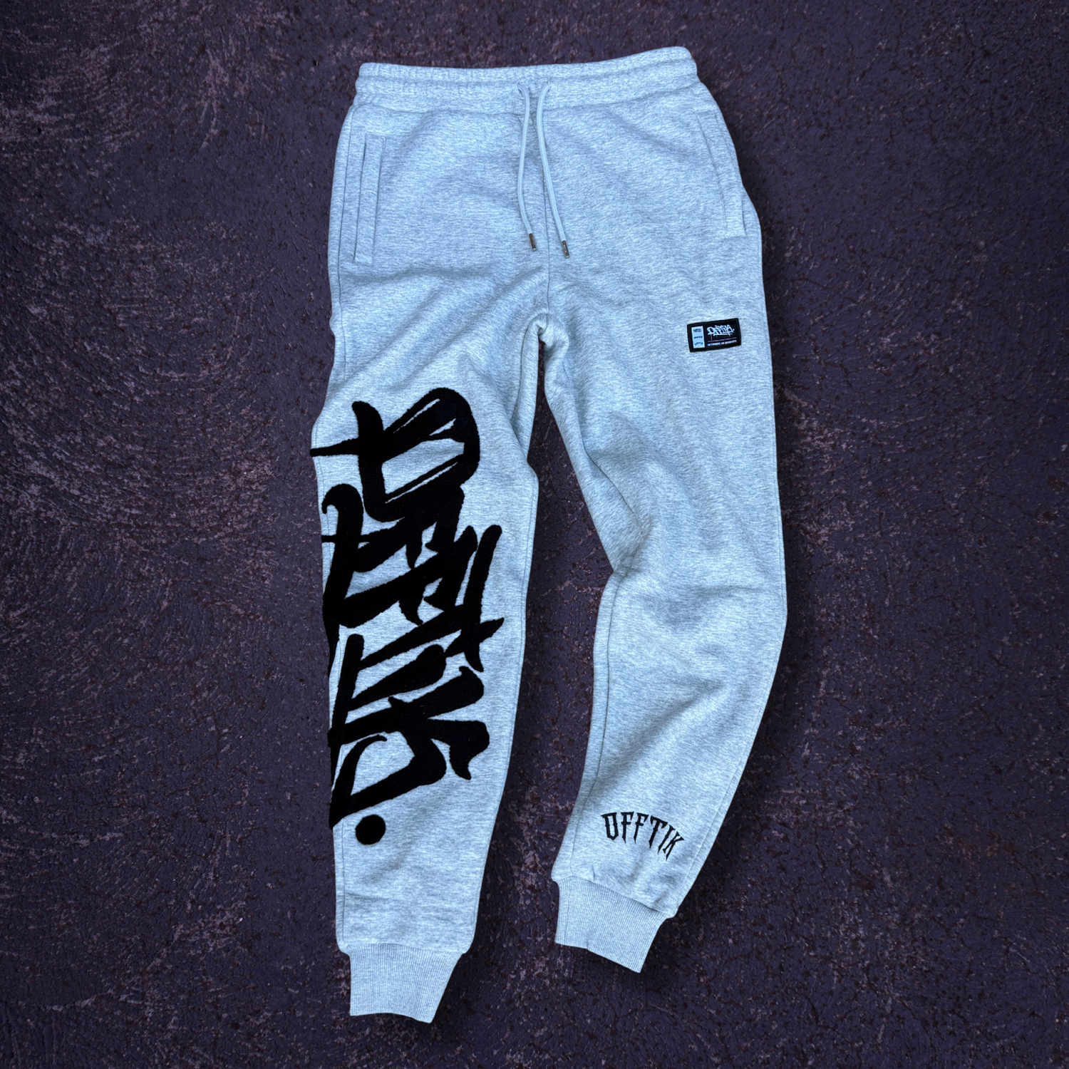 Signature Trackies Grey/Black
