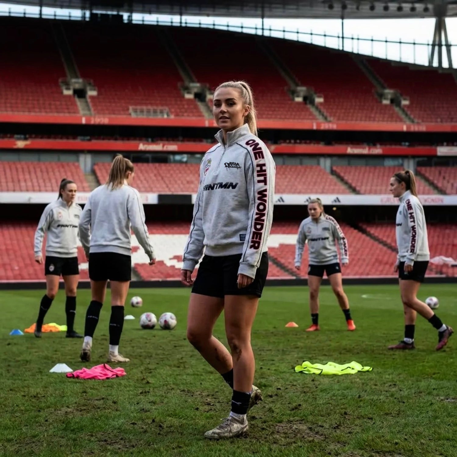 Frontman Quarter Zip Grey/Black