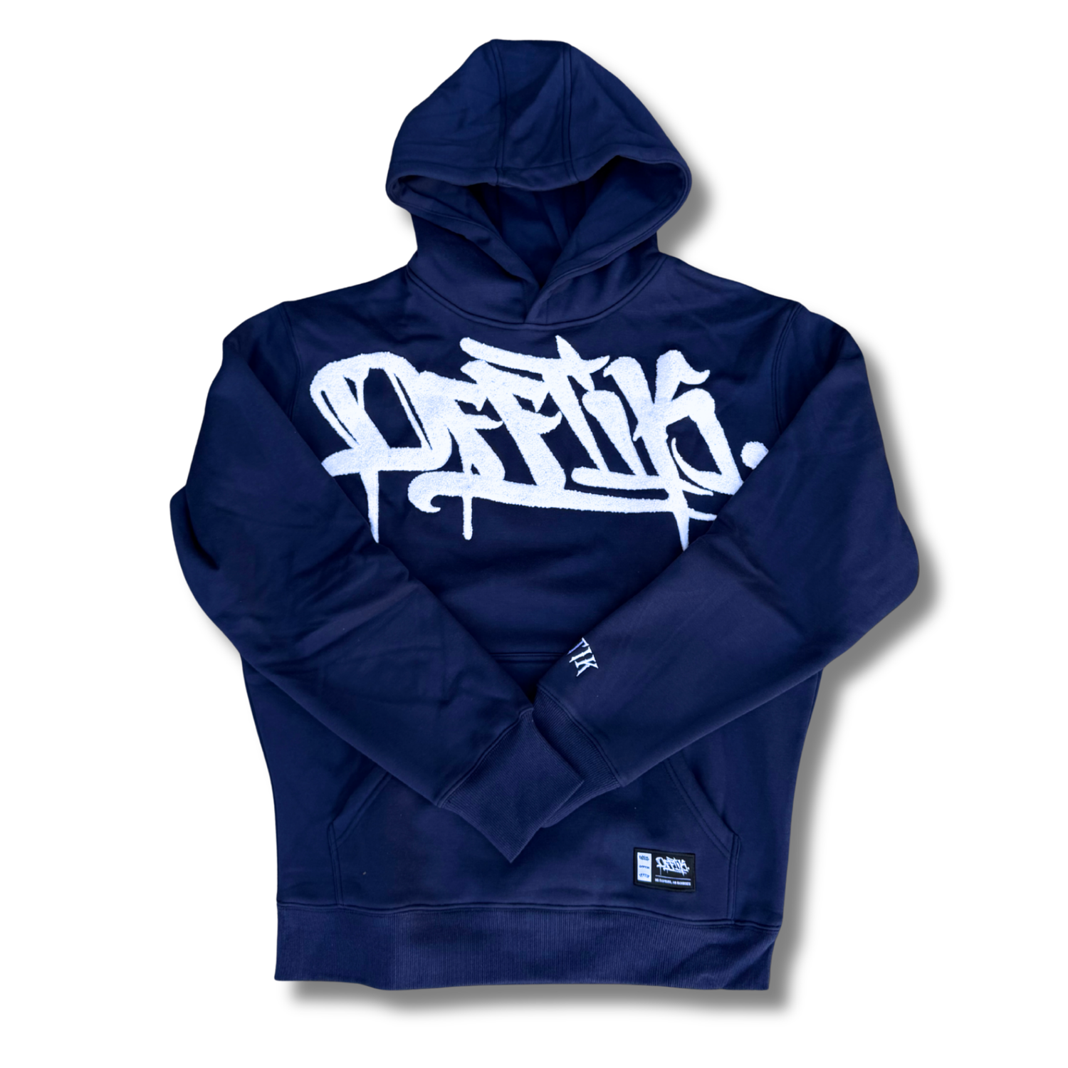 Signature Hoodie Navy/White