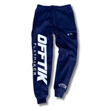 Playmaker Trackies Navy/White