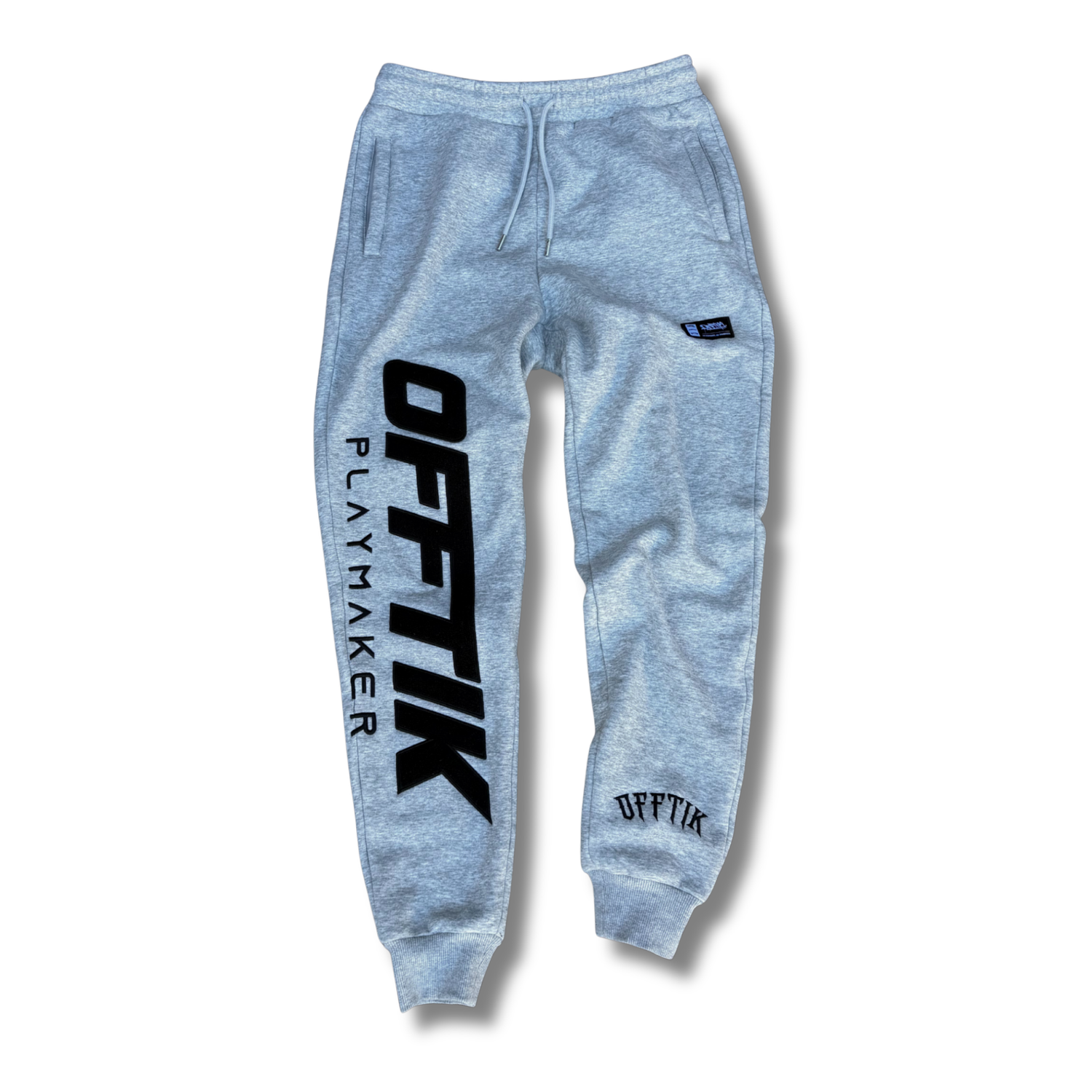 Playmaker Trackies Grey/Black