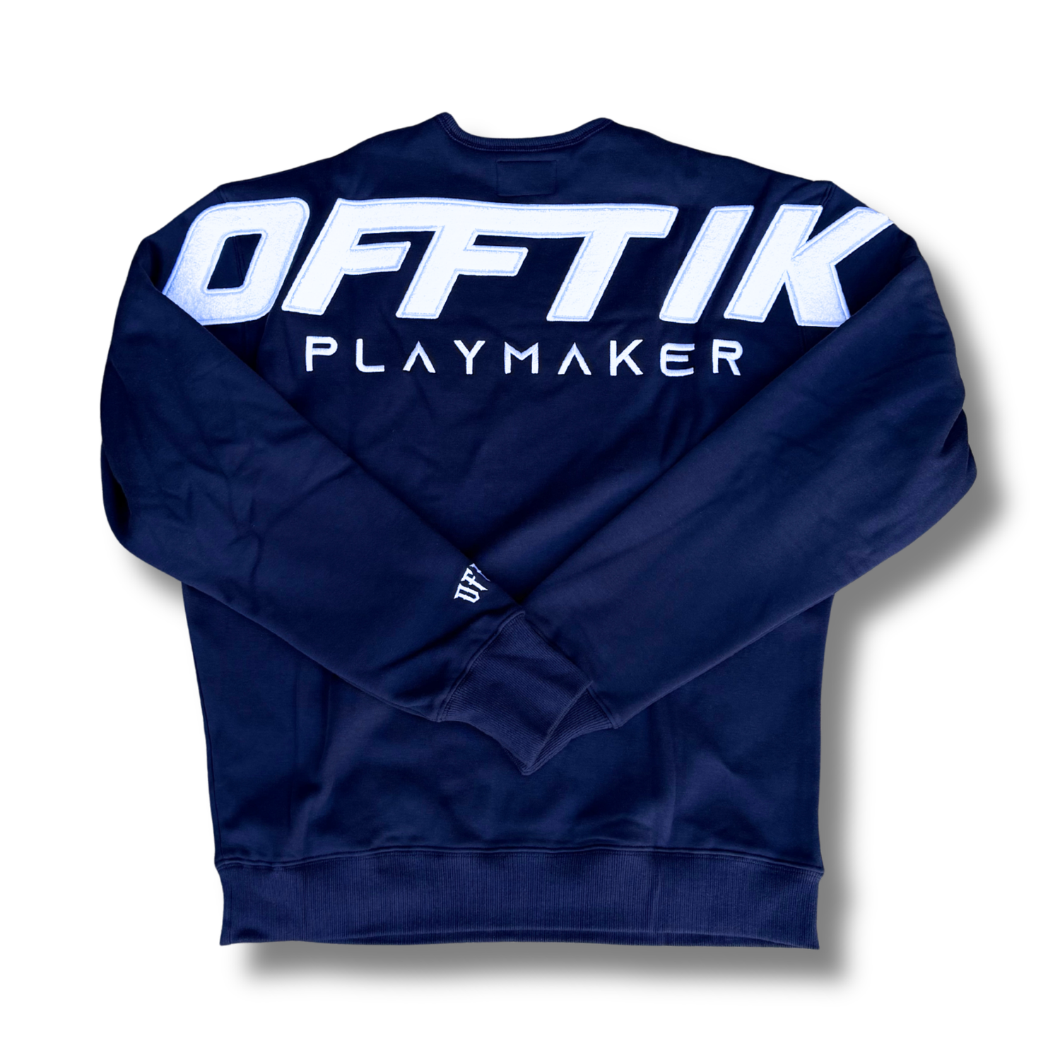Playmaker Crewneck Navy/White