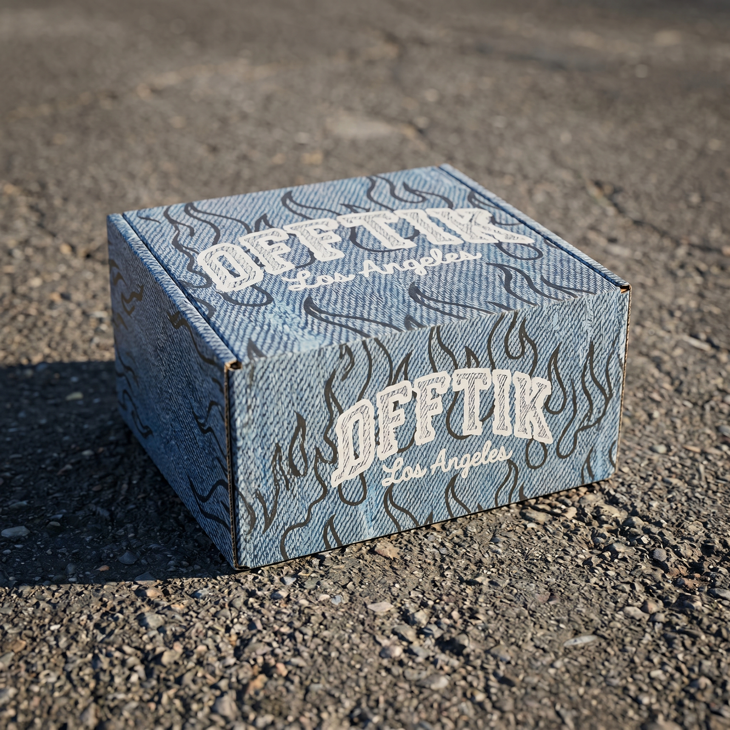 A-Frame Denim Trucker Cap