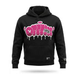 Throwy Hoodie Black/Pink
