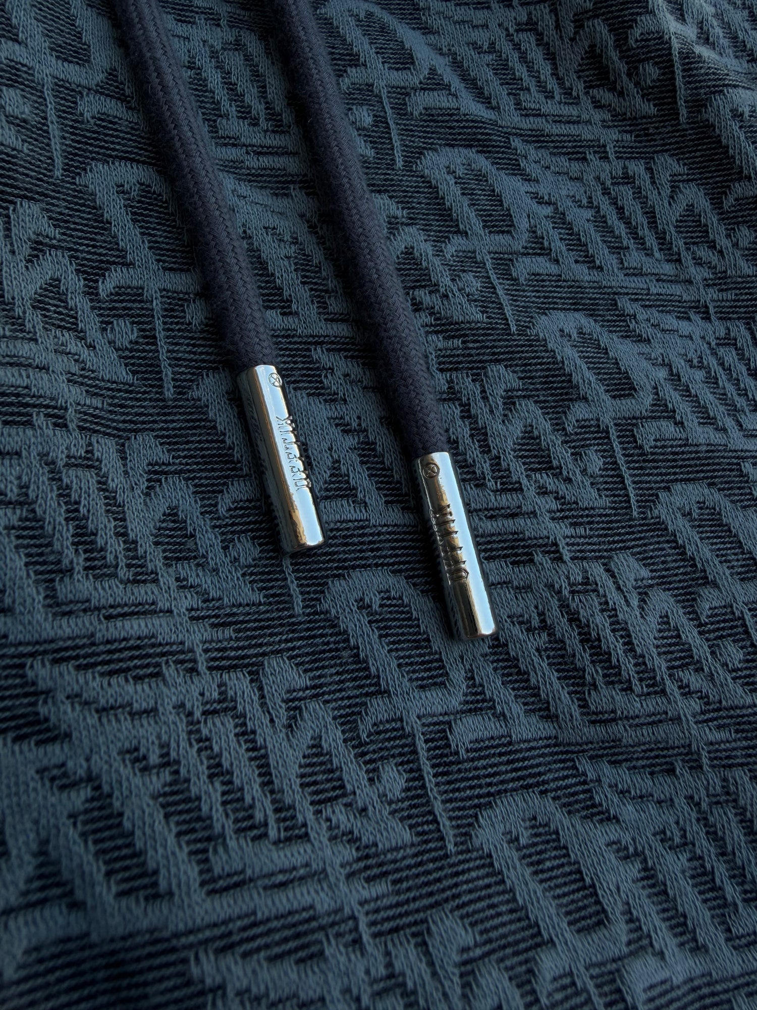 Monogram Shorts Charcoal