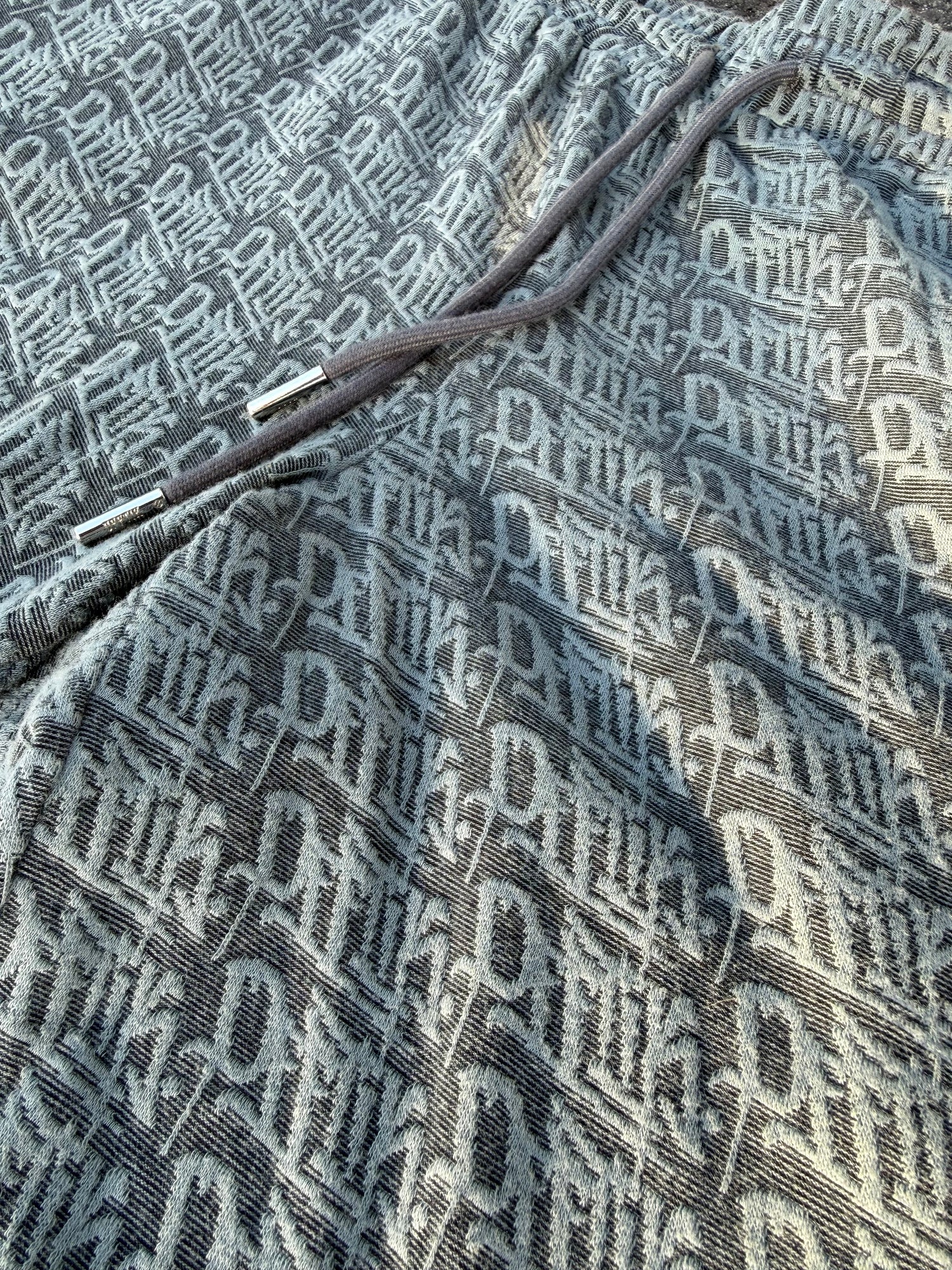 Monogram Shorts Grey