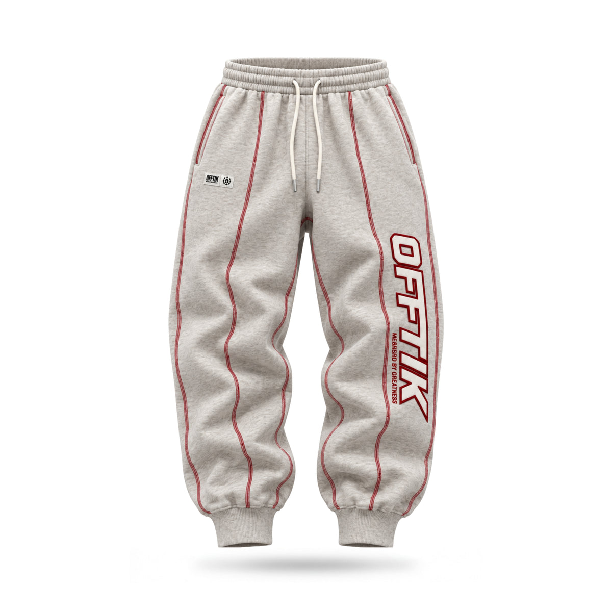 MBG Trackies Grey/Red