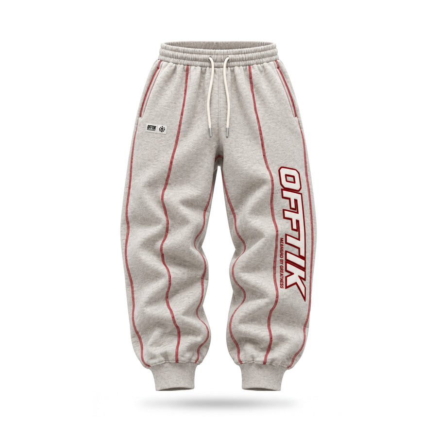MBG Trackies Grey/Red