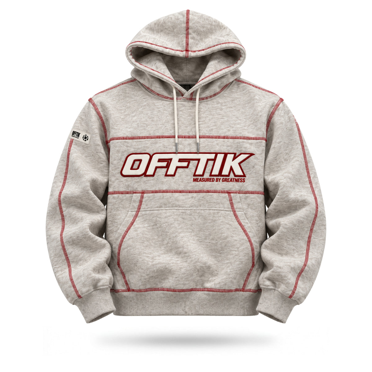 MBG Hoodie Grey/Red