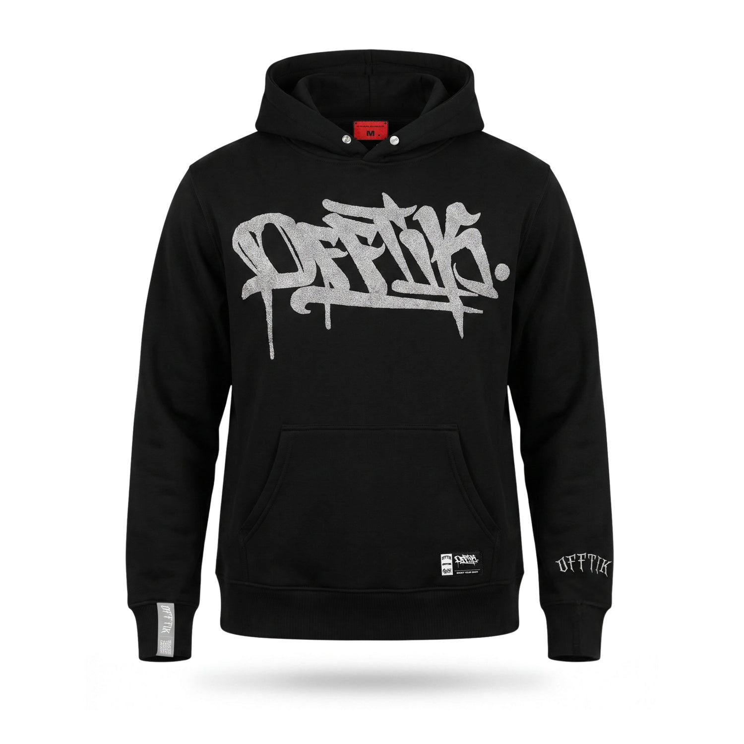 OFFTIK™ Signature Hoodie Black/Grey product image