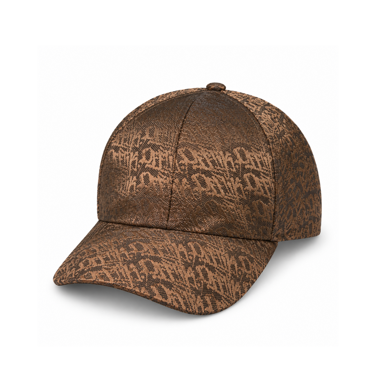 Monogram Baseball Cap Espresso