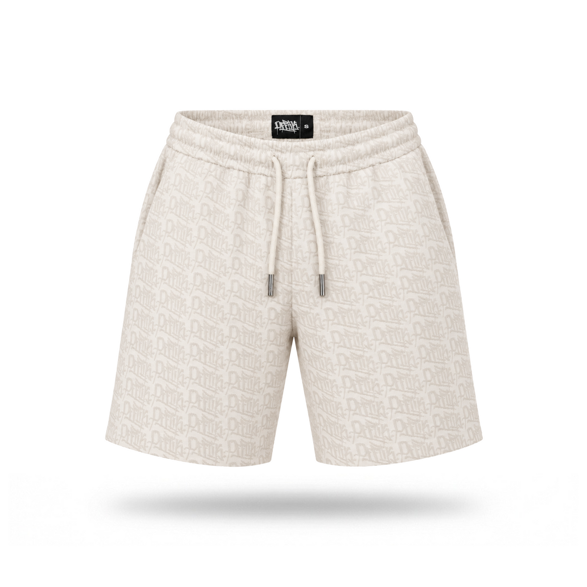 Monogram Shorts Off-White