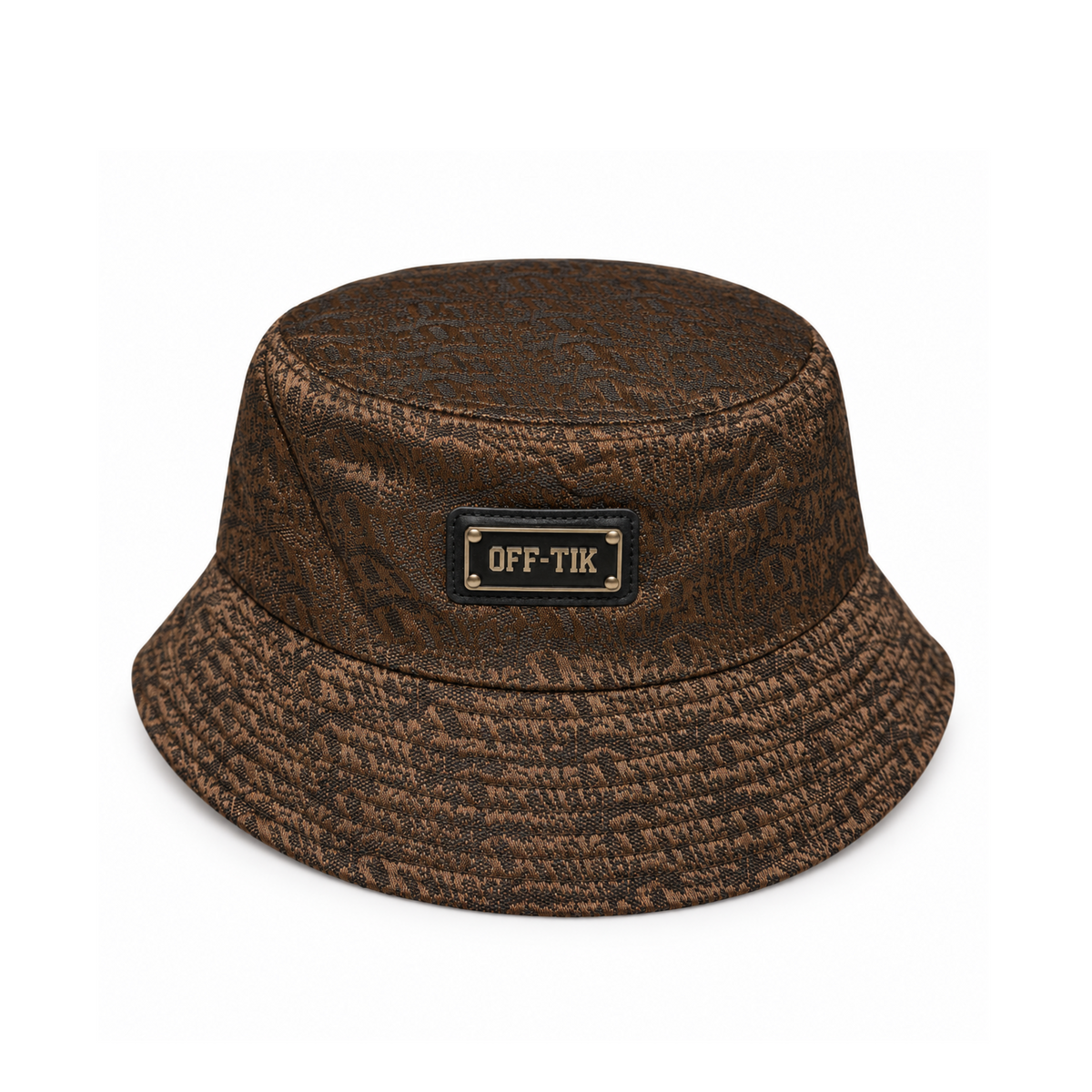 Monogram Bucket Hat Espresso