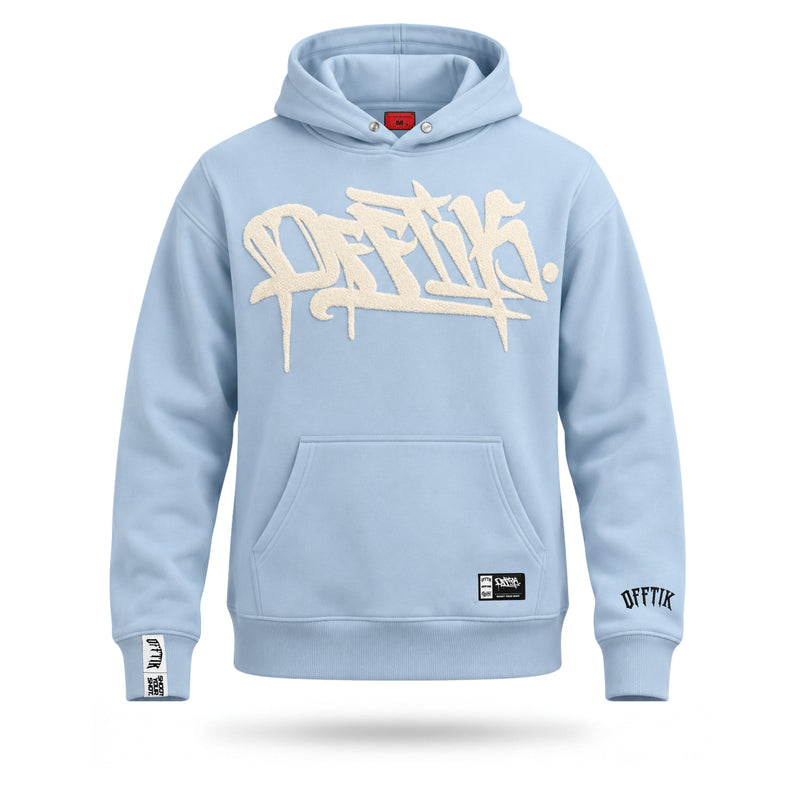 Signature Hoodie Blue/White