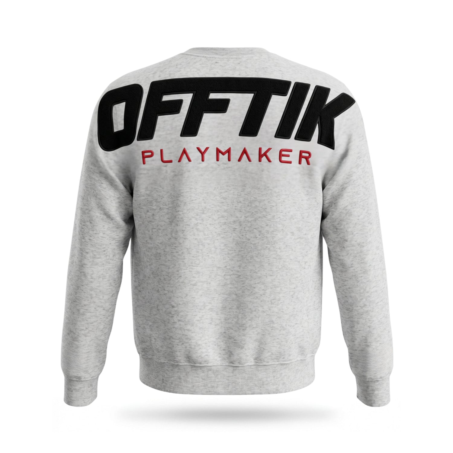 Playmaker Crewneck Light Grey/Black