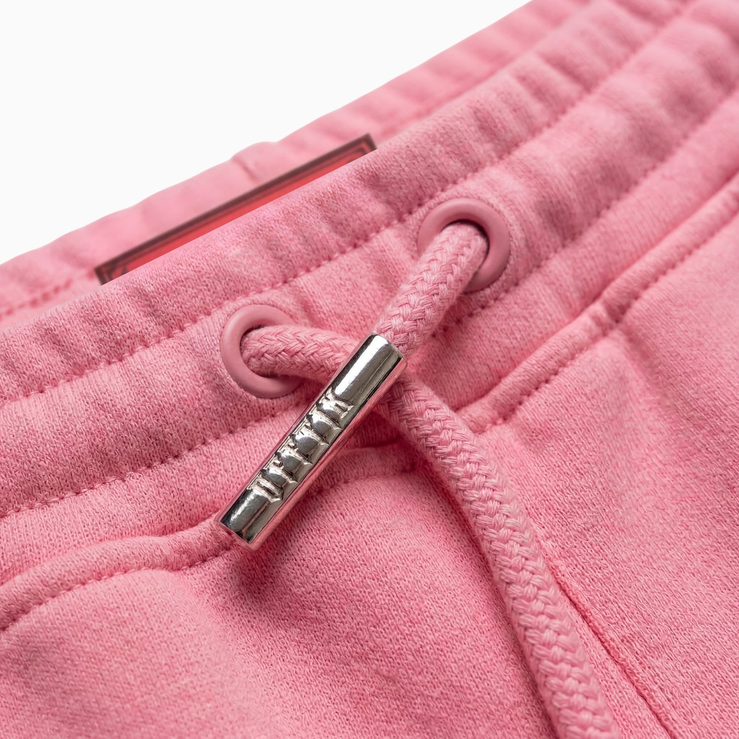 Viper Script Oversized Shorts Pink/White